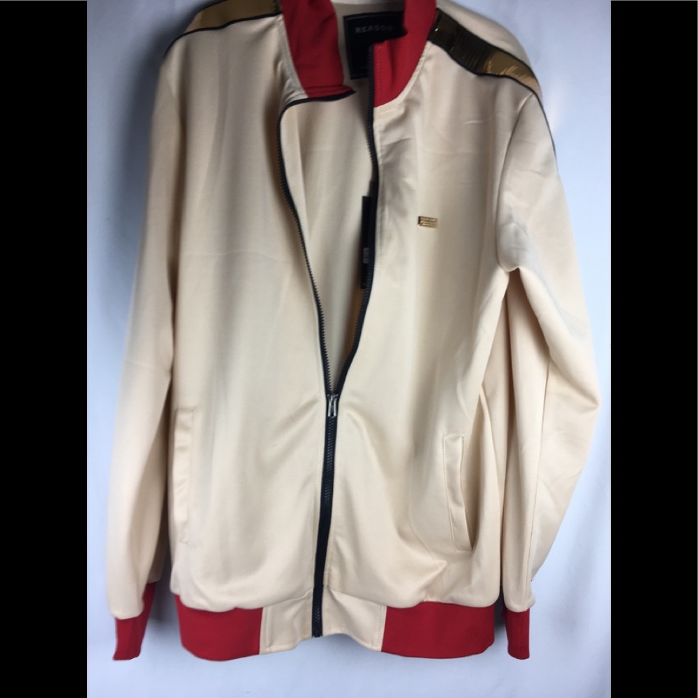 Reason Men’s Athletic Track Jacket